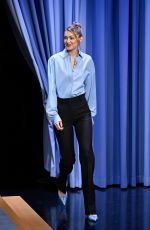 GIGI HADID at Tonight Show Starring Jimmy Fallon 04/08/2025