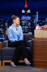 GIGI HADID at Tonight Show Starring Jimmy Fallon 04/08/2025