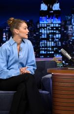 GIGI HADID at Tonight Show Starring Jimmy Fallon 04/08/2025