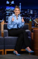 GIGI HADID at Tonight Show Starring Jimmy Fallon 04/08/2025