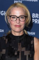 GILLIAN ANDERSON at 11th Breakthrough Prize Ceremony at Barker Hangar 04/05/2025