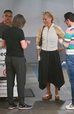 GILLIAN ANDERSON Night Out at Sushi Park in West Hollywood 04/04/2025
