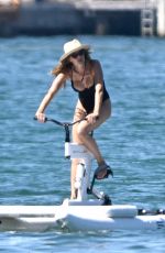 GISELE BUNDHCEN in Swimsuit in Miami 04/13/2025