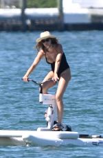 GISELE BUNDHCEN in Swimsuit in Miami 04/13/2025