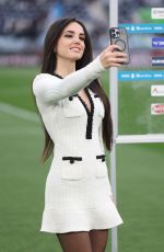 GIUSY MELONI at SS Lazio vs AS Roma Serie A Match 04/13/2025