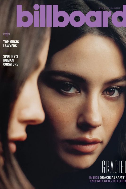 GRACIE ABRAMS for Billboard, April 2025