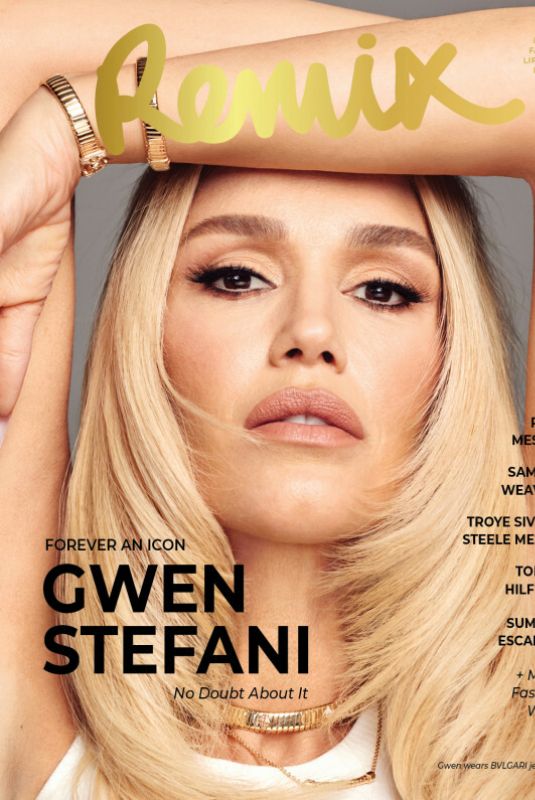 GWEN STEFANI for for Remix Magazine, January 2025