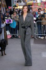 HAILEE STEINFELD Arrives at Good Morning America in New York 04/02/2025