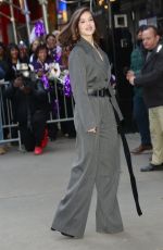 HAILEE STEINFELD Arrives at Good Morning America in New York 04/02/2025