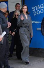 HAILEE STEINFELD Arrives at Good Morning America in New York 04/02/2025