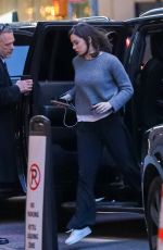 HAILEE STEINFELD Arrives at Her Hotel in New York 04/09/2025