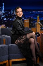 HAILEE STEINFELD at Tonight Show Starring Jimmy Fallon 04/03/2025
