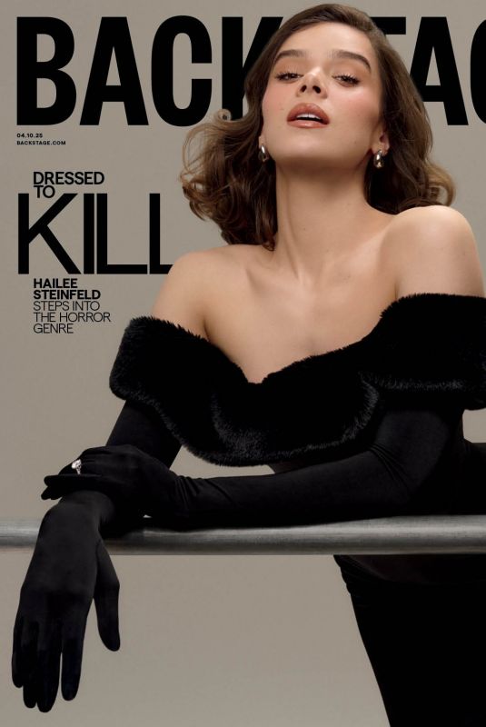HAILEE STEINFELD for , Backstage Magazine, USA April 2025