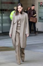 HAILEE STEINFELD Visits BBC Radio One Studios in London 04/14/2025