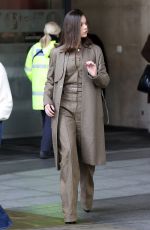 HAILEE STEINFELD Visits BBC Radio One Studios in London 04/14/2025