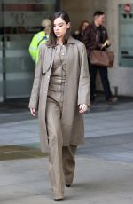 HAILEE STEINFELD Visits BBC Radio One Studios in London 04/14/2025