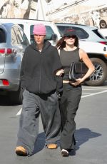HAILEY and Justin BIEBER Arrives at a Restaurant in Los Angeles 04/05/2025