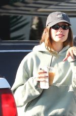 HAILEY and Justin BIEBER Leaves a Coffee Shop in Indio 04/10/2025