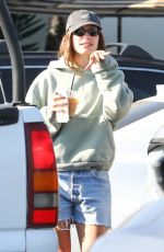 HAILEY and Justin BIEBER Leaves a Coffee Shop in Indio 04/10/2025