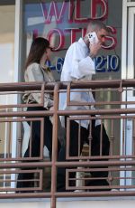 HAILEY and Justin BIEBER Out for Date Night at Sushi Park in West Hollywood 03/21/2025