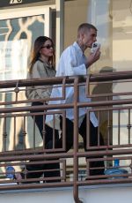 HAILEY and Justin BIEBER Out for Date Night at Sushi Park in West Hollywood 03/21/2025
