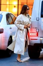 HAILEY BIEBER Arrives for Dinner at Sushi Park in West Hollywood 04/17/2025