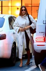 HAILEY BIEBER Arrives for Dinner at Sushi Park in West Hollywood 04/17/2025