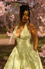 HALLE BAILEY at a Photoshoot, April 2025