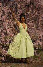 HALLE BAILEY at a Photoshoot, April 2025
