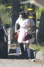 HALSEY Arrives at a Photoshoot in Los Angeles 04/29/2025