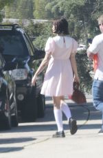 HALSEY Arrives at a Photoshoot in Los Angeles 04/29/2025