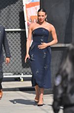HANNAH JOHN-KAMEN Arrives at Jimmy Kimmel Live! 04/28/2025