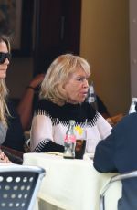 HEIDI and LENI KLUM Out for Lunch at Cipriani Downtown in New York 04/02/2025