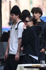 HEIDI and LENI KLUM Out for Lunch at Cipriani Downtown in New York 04/02/2025