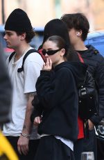 HEIDI and LENI KLUM Out for Lunch at Cipriani Downtown in New York 04/02/2025