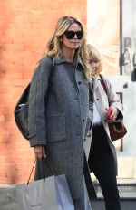 HEIDI and LENI KLUM Out for Lunch at Cipriani Downtown in New York 04/02/2025