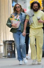 HEIDI KLUM and Tom Kaulitz Share a Kiss on Easter Sunday in New York City 04/20/2025