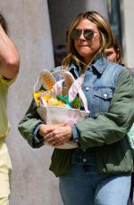 HEIDI KLUM and Tom Kaulitz Share a Kiss on Easter Sunday in New York City 04/20/2025