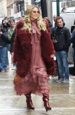 HEIDI KLUM Promotes Project Runway in New York City 04/11/2025