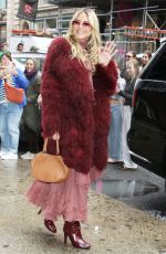 HEIDI KLUM Promotes Project Runway in New York City 04/11/2025
