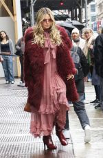 HEIDI KLUM Promotes Project Runway in New York City 04/11/2025