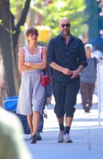 HELENA CHRISTENSEN Out with a Mystery Man 04/23/2025