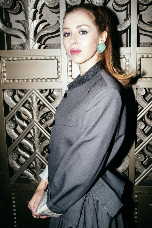 HERMIONE CORFIELD at a Photoshoot, April 2025
