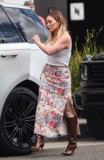 HILARY DUFF Out for Lunch in Los Angeles 04/16/2025