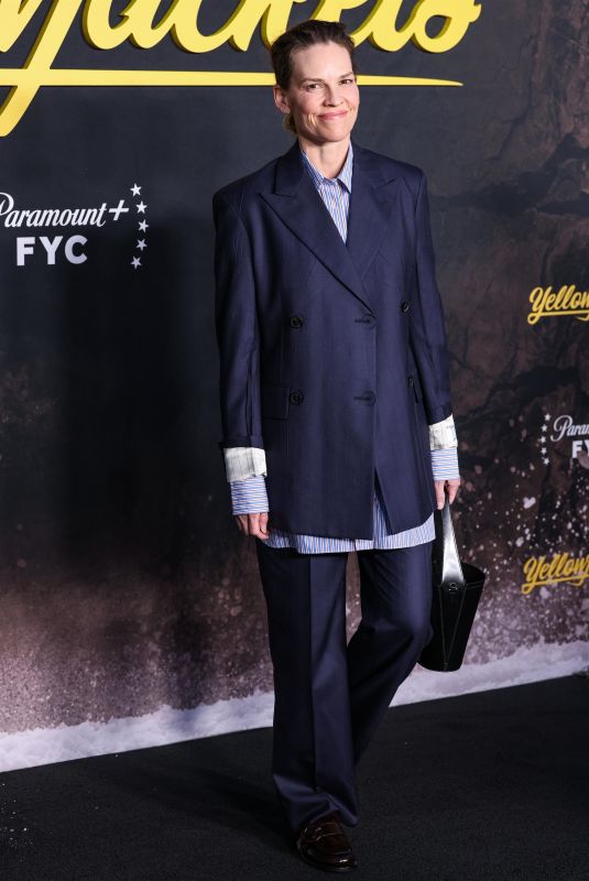 HILARY SWANK at Yellowjackets Season 3 Emmy FYC Event 04/11/2025