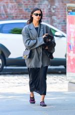 IRINA SHAYK Out and About in New York 04/23/2025
