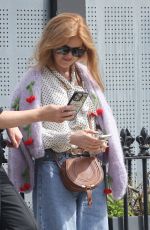 ISLA FISHER Out and About in Notting Hill in London 04/26/2025