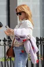 ISLA FISHER Out and About in Notting Hill in London 04/26/2025