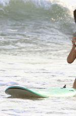 IVANKA TRUMP in Swimsuit at a Beach in Costa Rica with Friends 04/17/2025