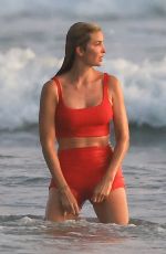 IVANKA TRUMP Surfing on Vacationing in Costa Rica 04/19/2025